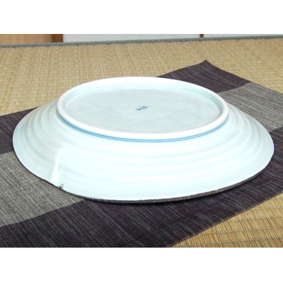 Photo3: Platinum botan Extra-large plate (30cm)