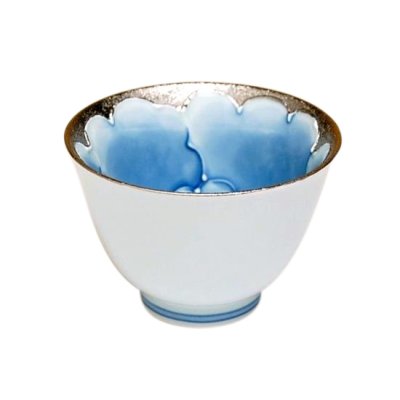 [Made in Japan] Platinum Botan Japanese green tea cup