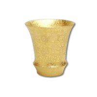 Kinsai gold (Vertical) SAKE GLASS
