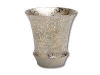 Sake Cup Ginsai silver (Vertical) SAKE GLASS