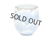 Yunomi Tea Cup for Green Tea Platinum botan (Small)