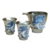 Photo2: Sake set 1 pc Tokkuri pitcher and 2 pcs Cups Koutei Ryu Dragon (2)