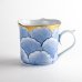 Photo1: Mug Soto dami botan Blue (1)