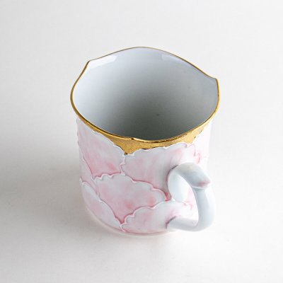 Photo4: Mug Soto dami botan Pink