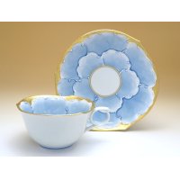 Coffee Cup and Saucer Kinnou botan