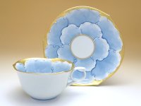 Coffee Cup and Saucer Kinnou botan