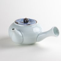 Teapot Kyusu Plutinum botan Peony