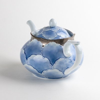 Photo2: Teapot Plutinum botan