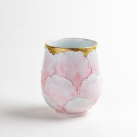 Yunomi Tea Cup for Green Tea Kinno Pink botan