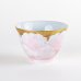 Photo1: Yunomi Tea Cup for Green Tea Soto-Botan Pink & Gold (1)
