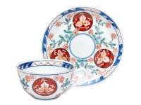 Coffee Cup and Saucer Ko-imari souka