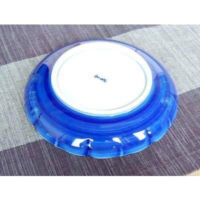 Photo3: Medium Plate (18.6cm) Jimon nejiri sansui