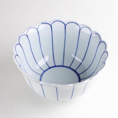 Photo2: Donburi Bowl for Noodles Kikuwari Gosu (15.3cm/6in)