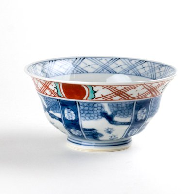 Photo2: Rice Bowl Somenishiki kotobukimon wari sansui