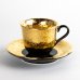 Photo2: Demitasse Cup and Saucer Fuki Gold (2)