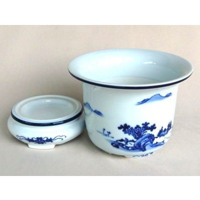 Photo3: Flowerpot Sansui Landscape maru