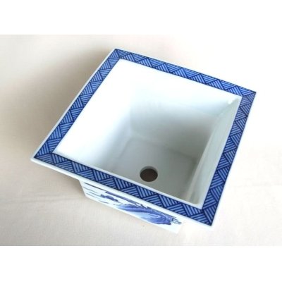 Photo2: Flowerpot Sansui Landscape kaku (Small)