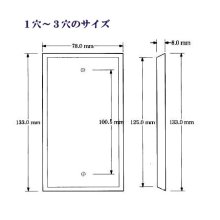 Other Images1: Size standard in Japan Sometsuke fujie (1 hole)  Size standard in Japan