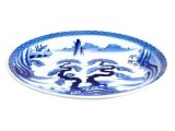 Extra Large Plate (39cm) Sansui Landscape