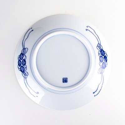 Photo5: Large Plate Landscape Sansui (24 cm/9.4 in)