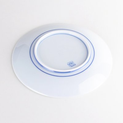 Photo4: Large Plate Landscape Sansui (18 cm/7.1 in)