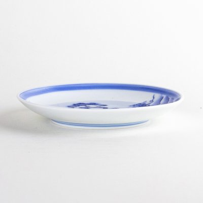 Photo3: Medium Plate Landscape Sansui (12.7 cm/5.0 in)