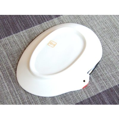 Photo3: Small Plate (12cm) Kinsai tsuru Crane