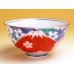 Photo2: Rice Bowl Nabeshima Mt.Fuji (Red) (2)