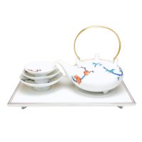 Toso set Sake Bottle and Cup Shou-chiku-bai TOSO Sake bottle & cups set