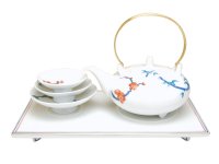 Toso set Sake Bottle and Cup Shou-chiku-bai TOSO Sake bottle & cups set