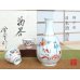[Made in Japan] Nishiki manreki (2-go) Sake bottle & cups set