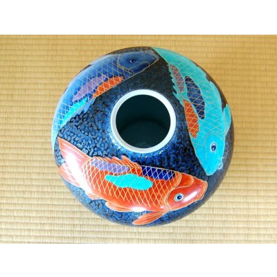 Photo4: Vase Tetsuyu KOI