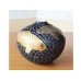 Photo1: Vase Small Tetsuyu kin prachina sai koi-e Gold platinam Carp (1)