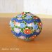 Photo1: Small Vase Some-Nishiki Kiku Chrysanthemum flower | Fujii Kinsai's work (1)