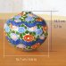 Photo5: Small Vase Some-Nishiki Kiku Chrysanthemum flower | Fujii Kinsai's work (5)