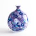 Photo2: Shisai Sakura Small Vase by Kinsai Fujii (2)