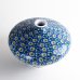 Photo2: Somenishiki Small Flower Pattern Small Vase by Kinsai Fujii (2)