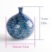 Photo5: Somenishiki Small Flower Pattern Small Vase by Kinsai Fujii (5)