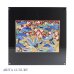 Photo1: Kinsai Sho-Chiku-Bai and Cranes Framed Porcelain Art by Kinryu Kiln (1)