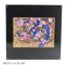Photo1: Kinsai Sakura Kacho Framed Porcelain Art by Kinryu Kiln (1)