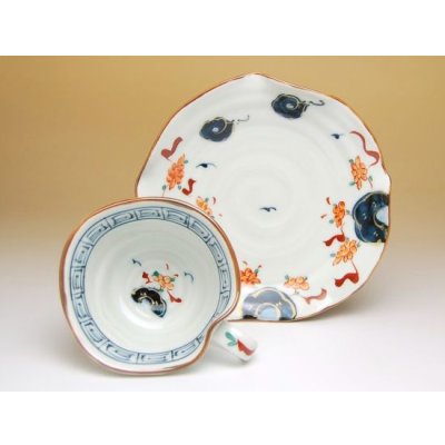 Photo4: Coffee Cup and Saucer Hana manreki