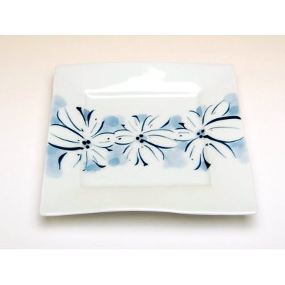 Photo2: Medium Plate (15.5cm) Hana-mon obi