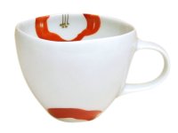 Omoi hana (Red) mug