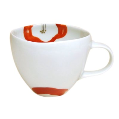 [Made in Japan] Omoi hana (Red) mug
