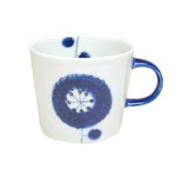 Dairin hana (Blue) mug