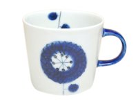 Dairin hana (Blue) mug