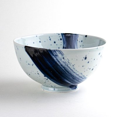 Photo1: Donburi Bowl for Noodles Hake uzu (16cm/6.3in)