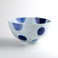 Donburi Bowl for Noodles Ai Mizutama (16cm/6.3in)