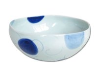 Donburi Bowl for Noodles Ai mizutama (18.5cm/7.3in)