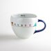 Photo1: Mug Kazeno mori Blue (1)